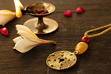 आराधना | Aradhana ✺ Brass Necklace { 10 }